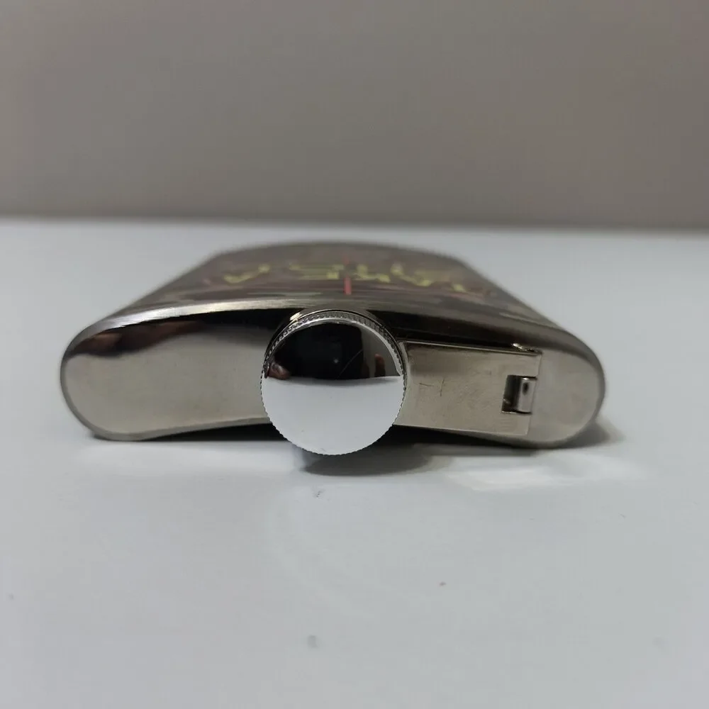 Take A Shot Stainless Steel 8oz Liquor Flask